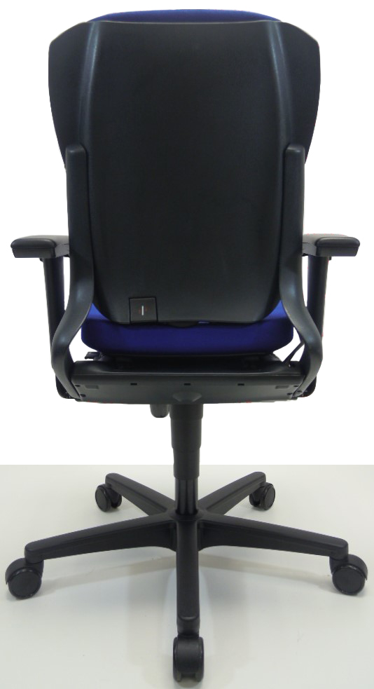 Bureaustoel Ahrend 230 extra hoge rug donker blauw