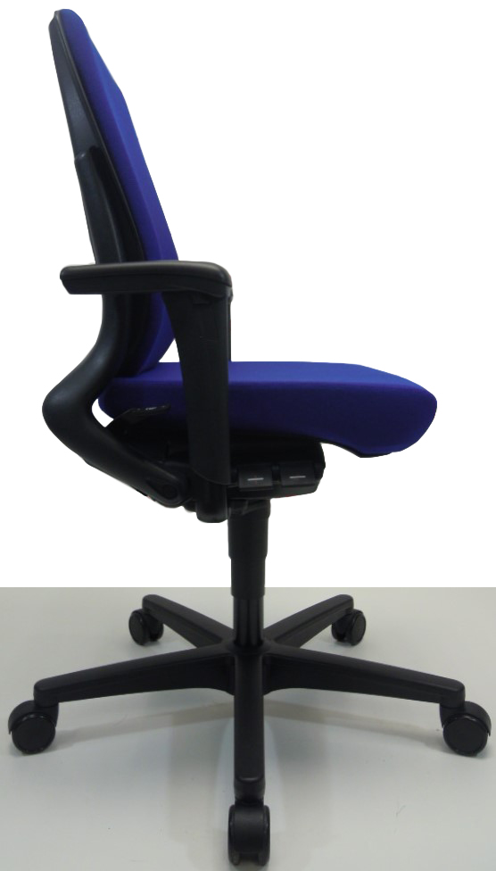 Bureaustoel Ahrend 230 extra hoge rug donker blauw