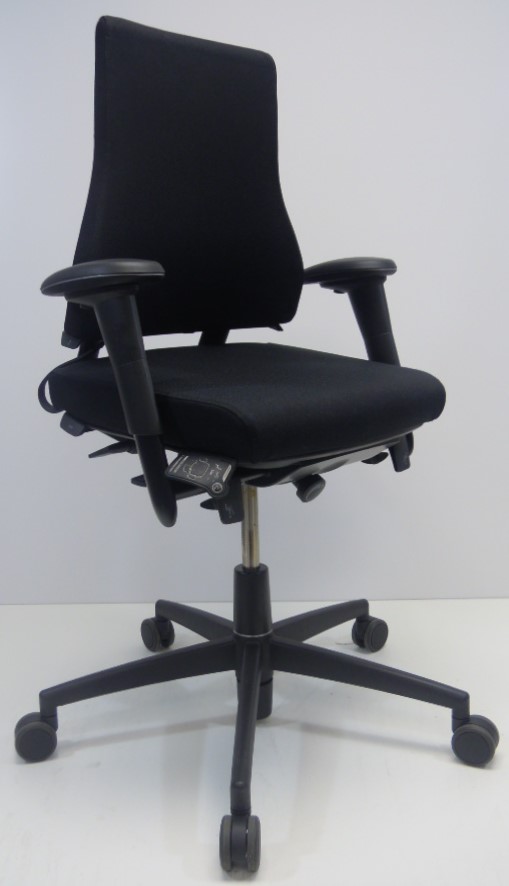 Bureaustoel BMA Axia Pro 2.2 Smart Chair extra hoge rug zwart
