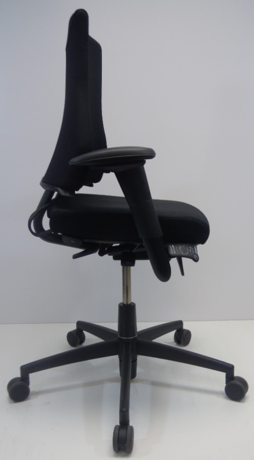 Bureaustoel BMA Axia Pro 2.2 Smart Chair extra hoge rug zwart