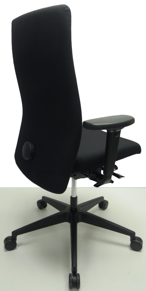Bureaustoel Interstuhl Goal zwart verstel. armleg.