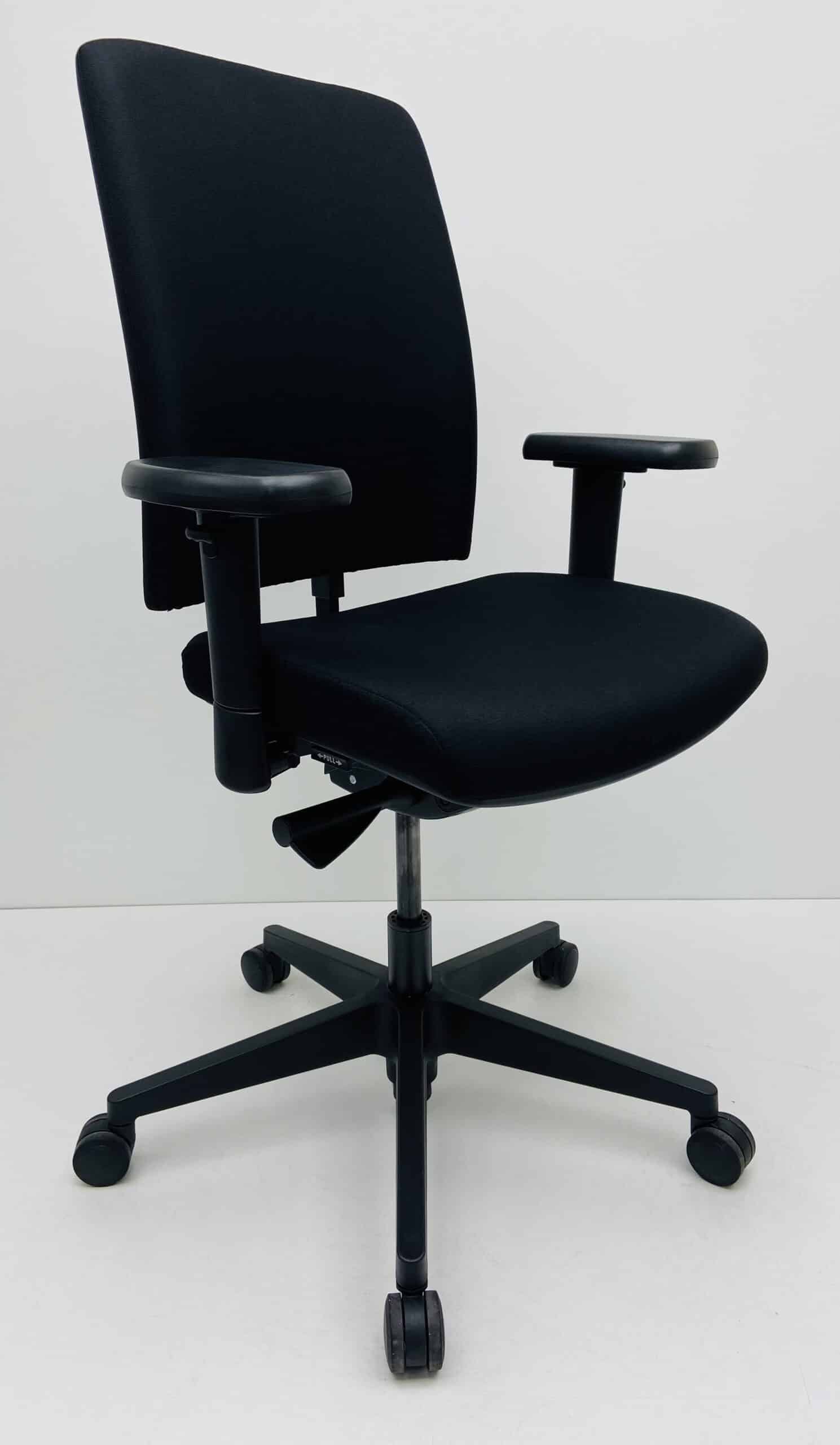 Bureaustoel Jetchair 43 zwarte bekleding