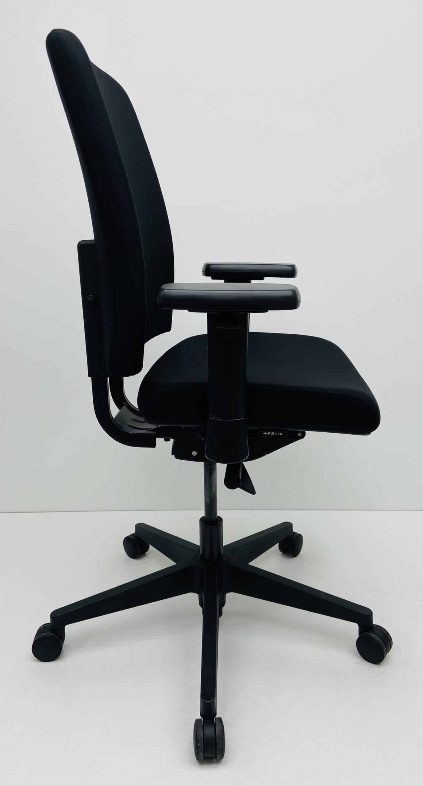 Bureaustoel Jetchair 43 zwarte bekleding