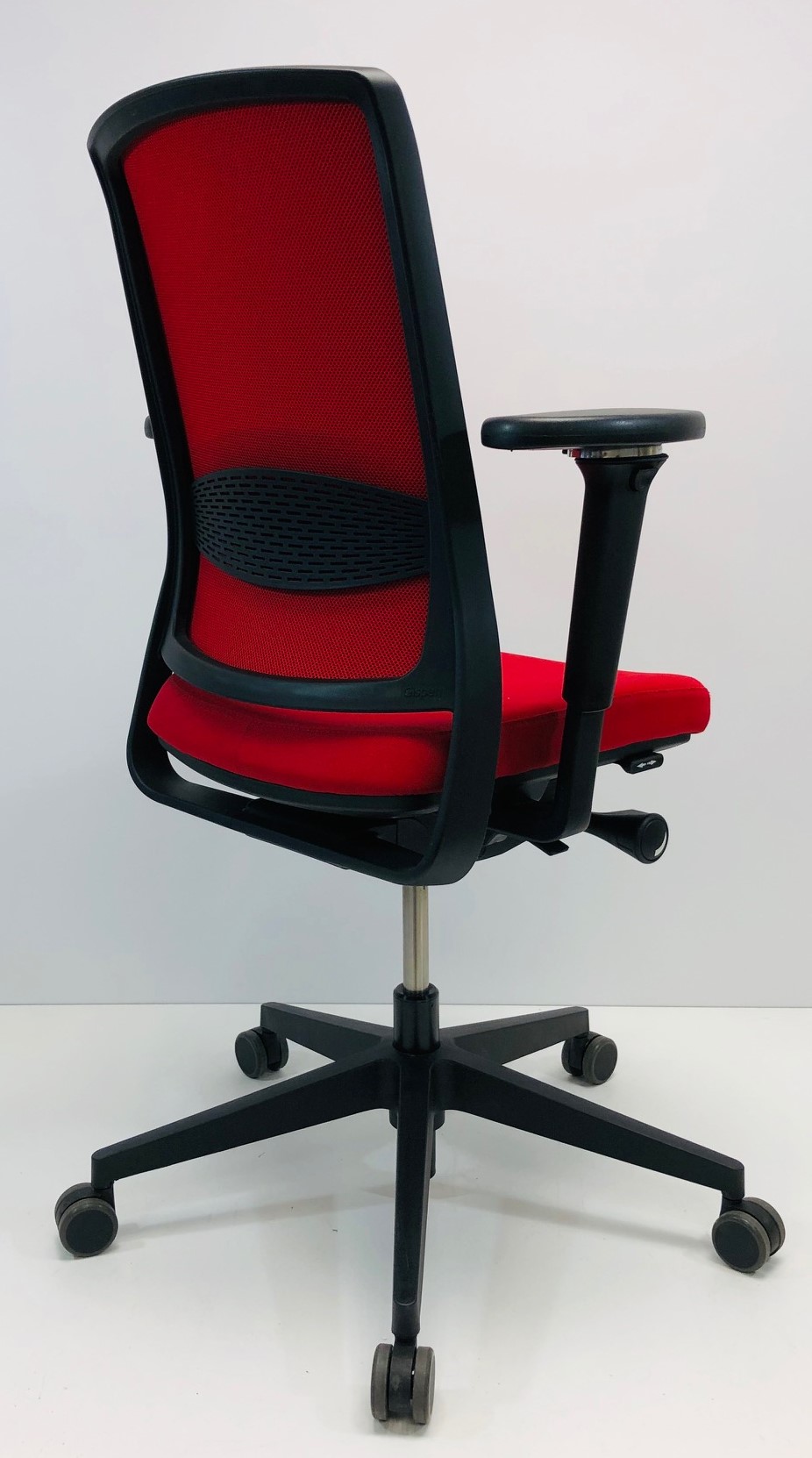 Bureaustoel Gispen Zinn rood