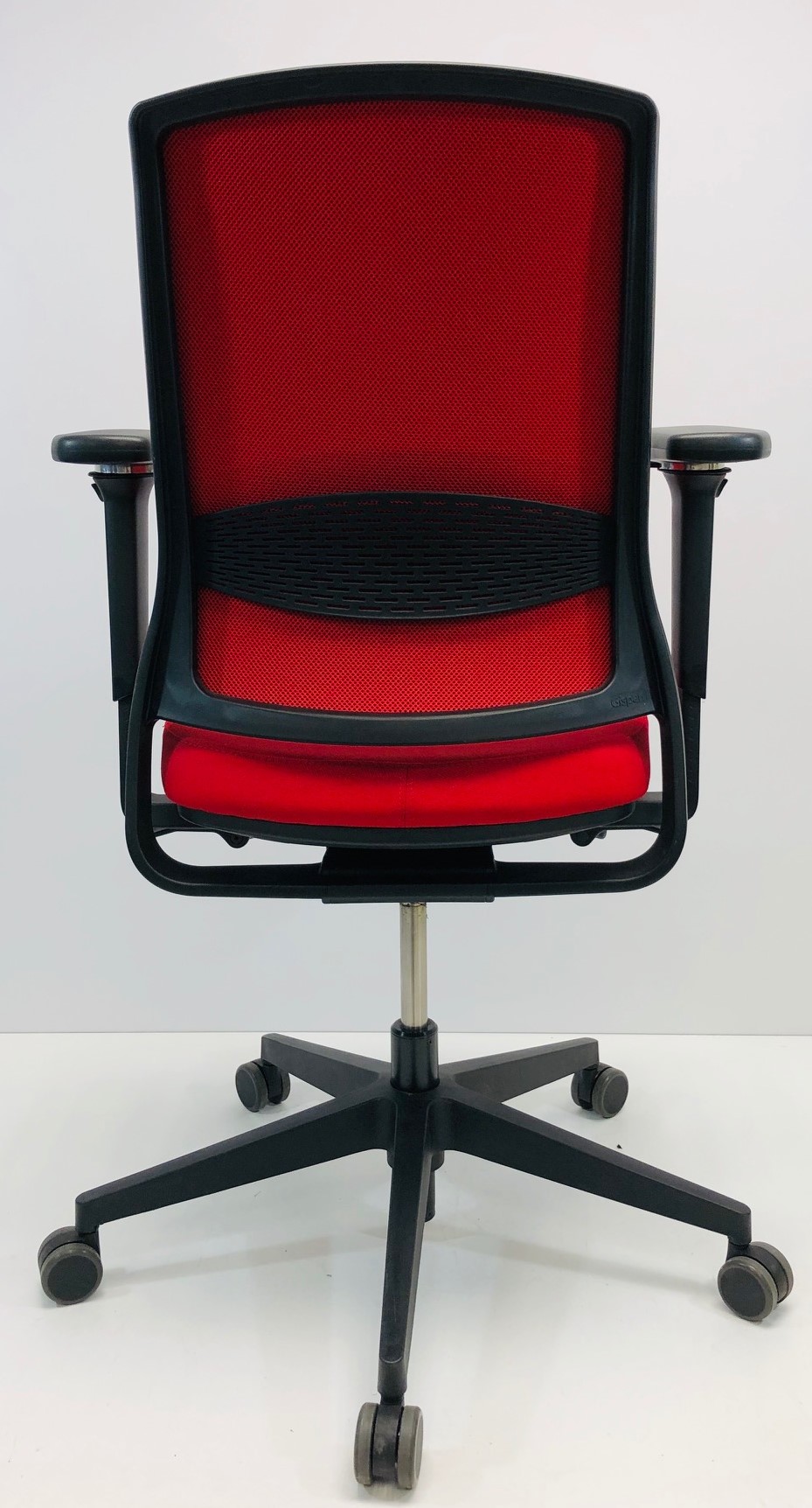 Bureaustoel Gispen Zinn rood