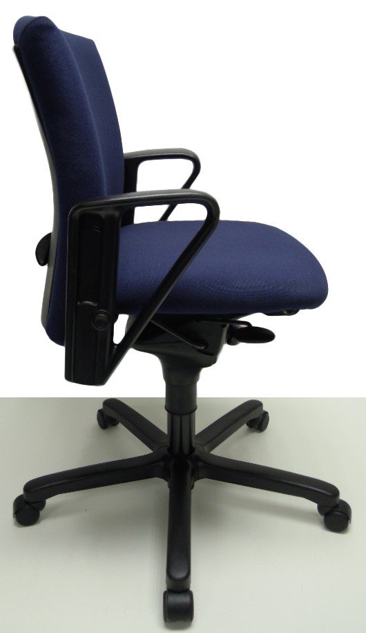 Bureaustoel Comforto 50 blauw
