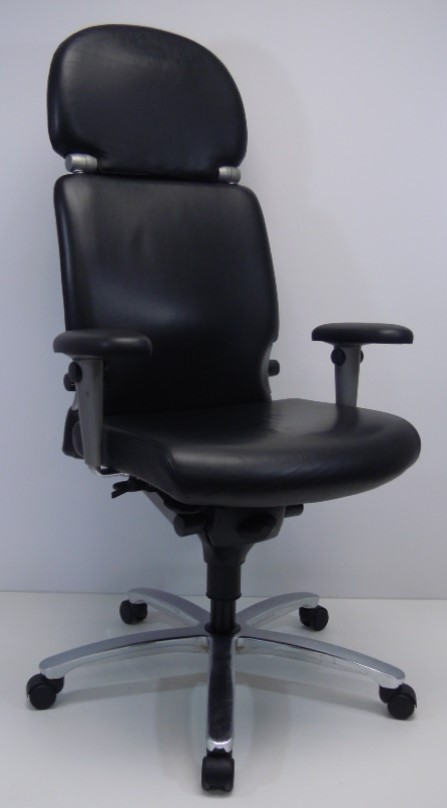 Bureaustoel Comforto 77 Leder met hoofdsteun