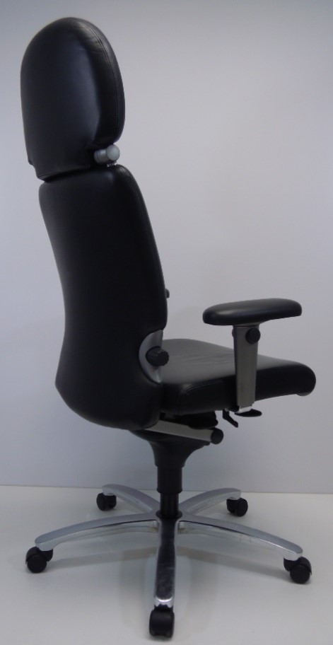 Bureaustoel Comforto 77 Leder met hoofdsteun