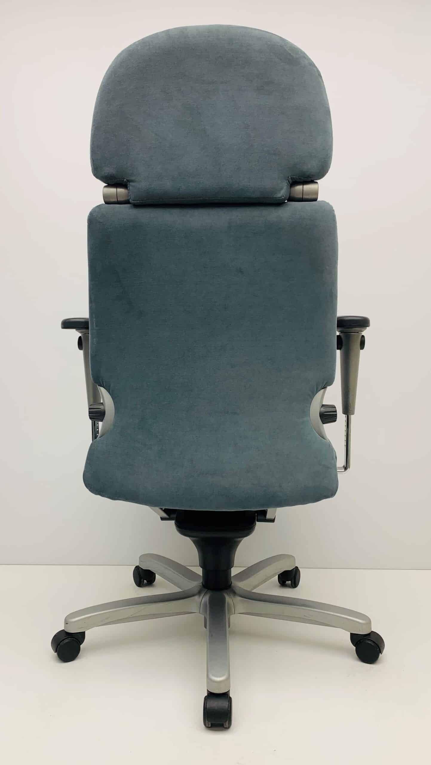 Bureaustoel Comforto 77 met hoofdsteun grijs