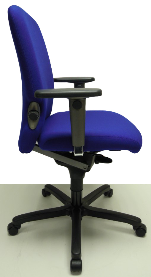 Bureaustoel Comforto 77 donkerblauw