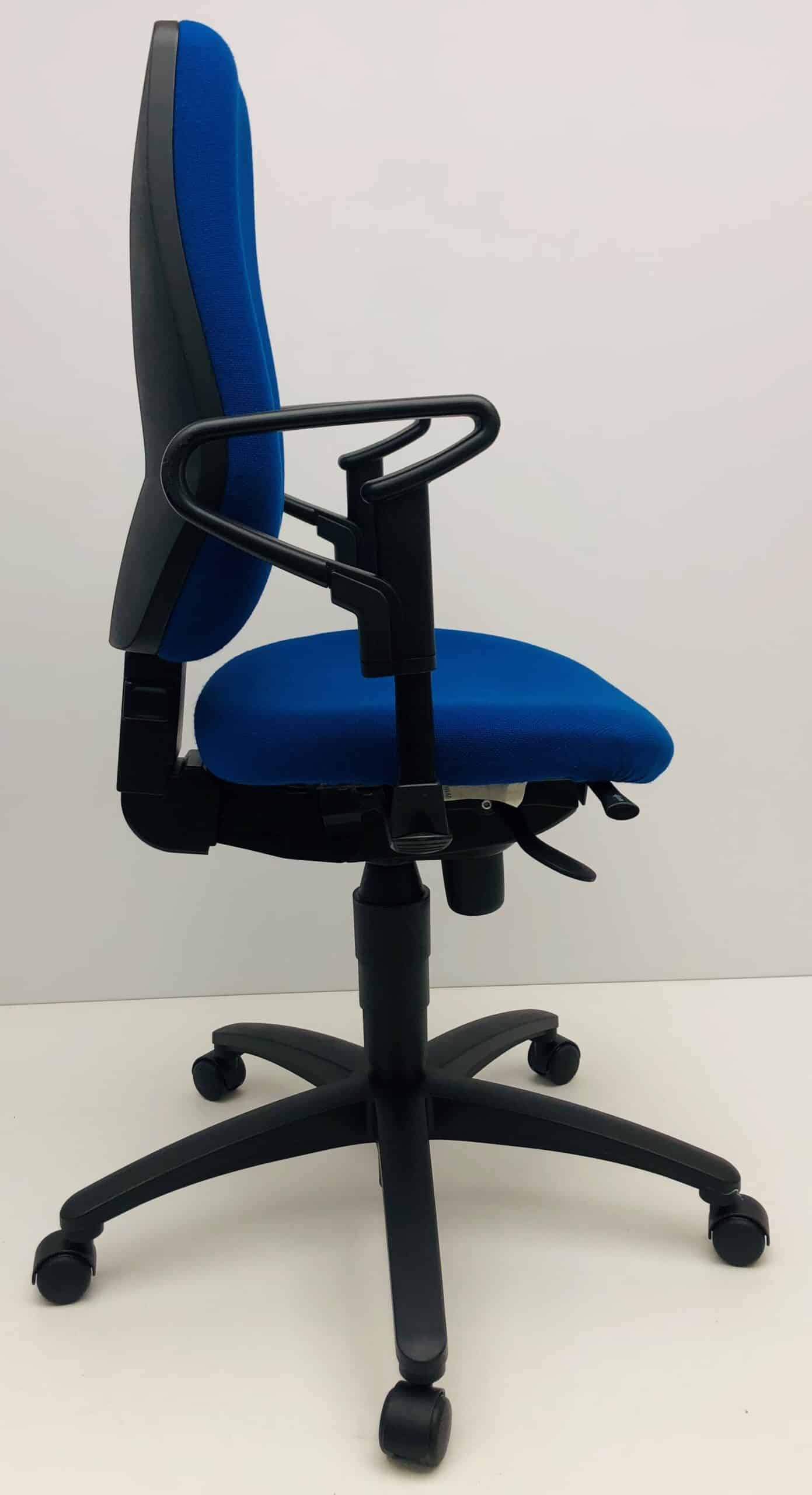 Bureaustoel Dauphin blauw