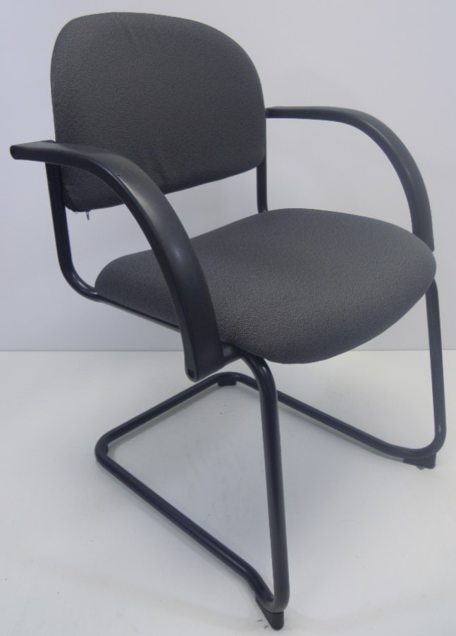 Vergaderstoel bezoekersstoel Dauphin Trend Office grijs