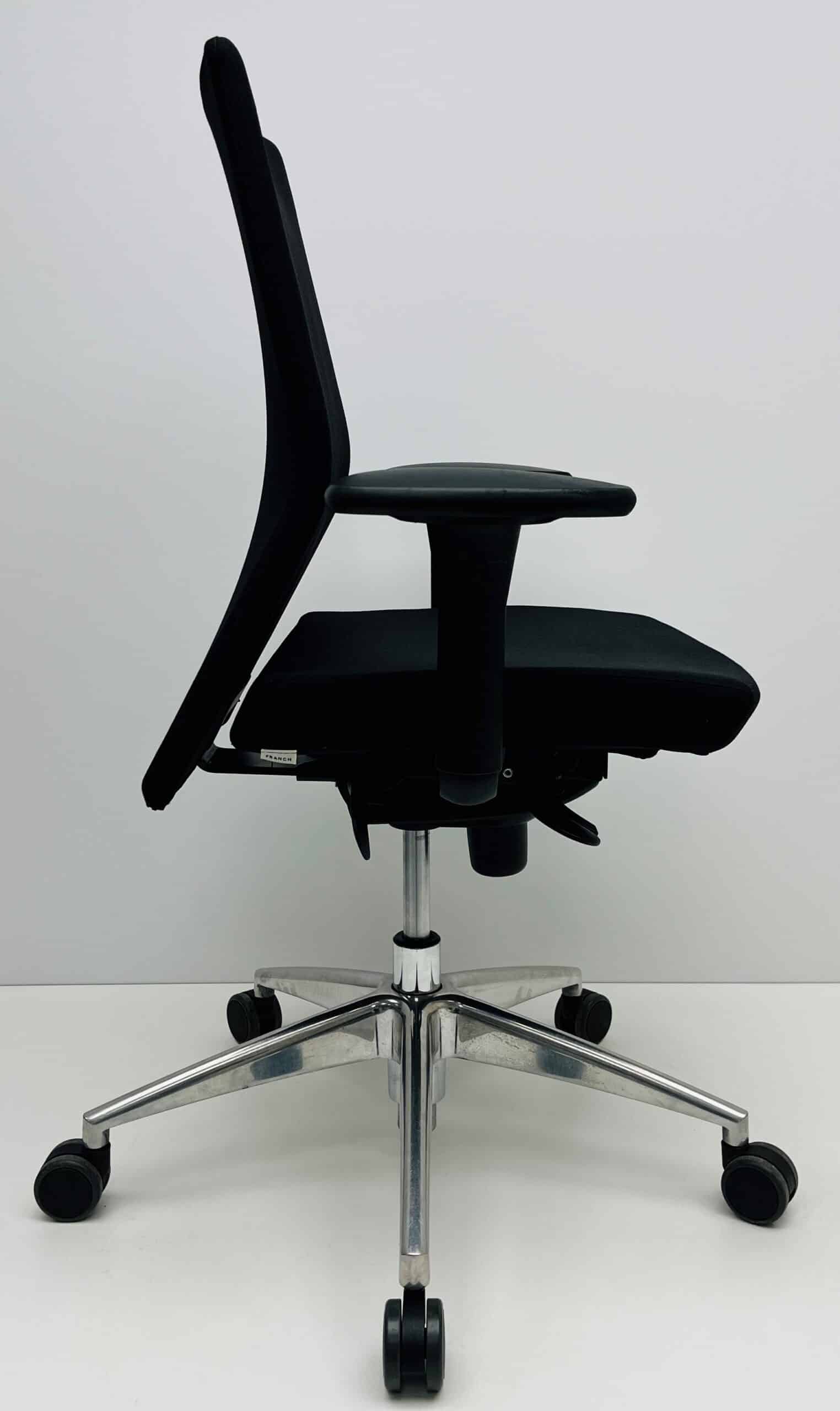 Bureaustoel Franch Dorso Silleria zwart
