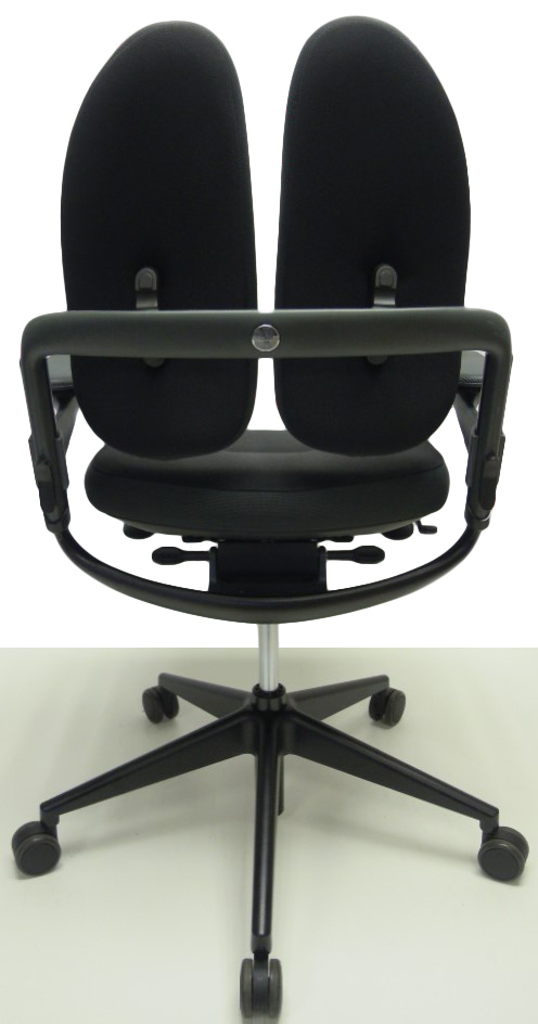 Bureaustoel Grahl Xenium Duo-Back zwart