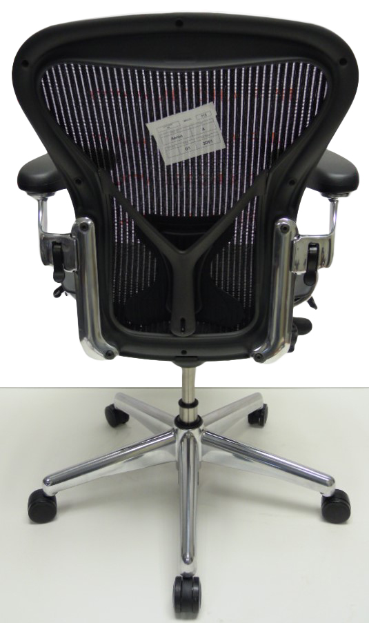 Bureaustoel Herman Miller Aeron A antraciet nieuwstaat