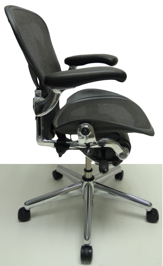 Bureaustoel Herman Miller Aeron A antraciet nieuwstaat