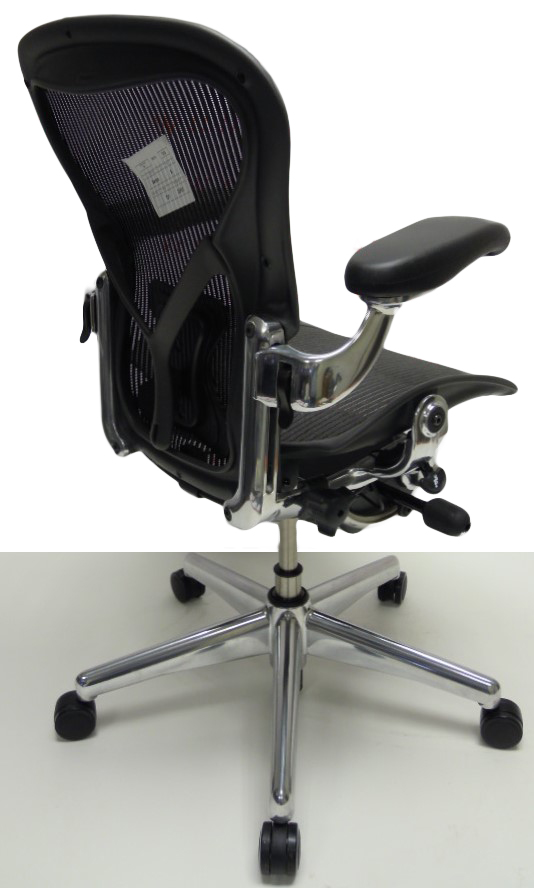 Bureaustoel Herman Miller Aeron A antraciet nieuwstaat