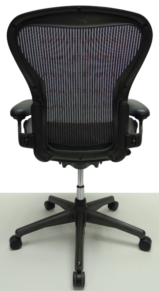Bureaustoel Herman Miller Aeron B antraciet
