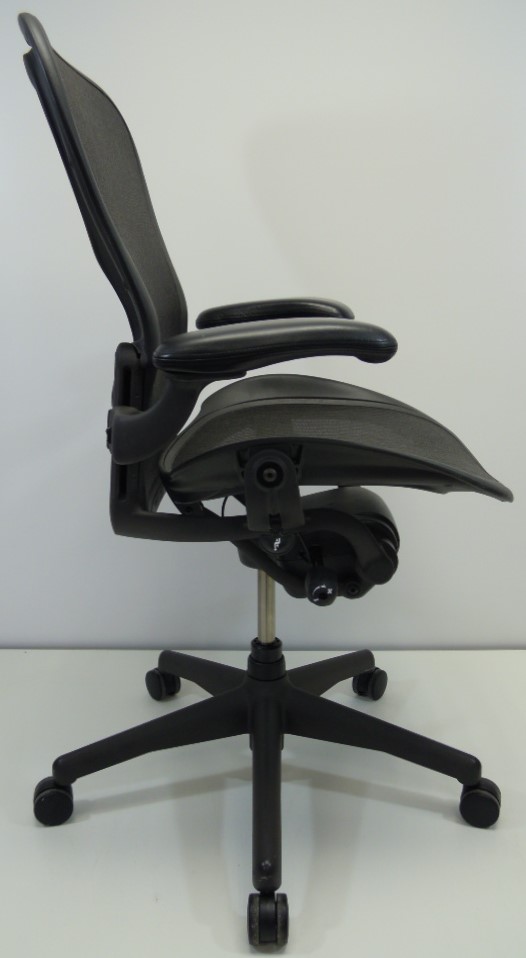 Bureaustoel Herman Miller Aeron C antraciet