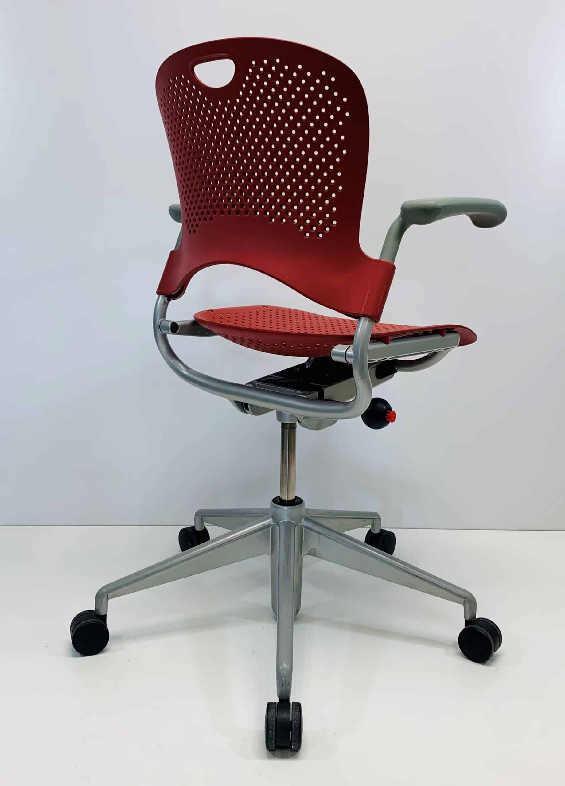Bureaustoel Herman Miller Caper rood
