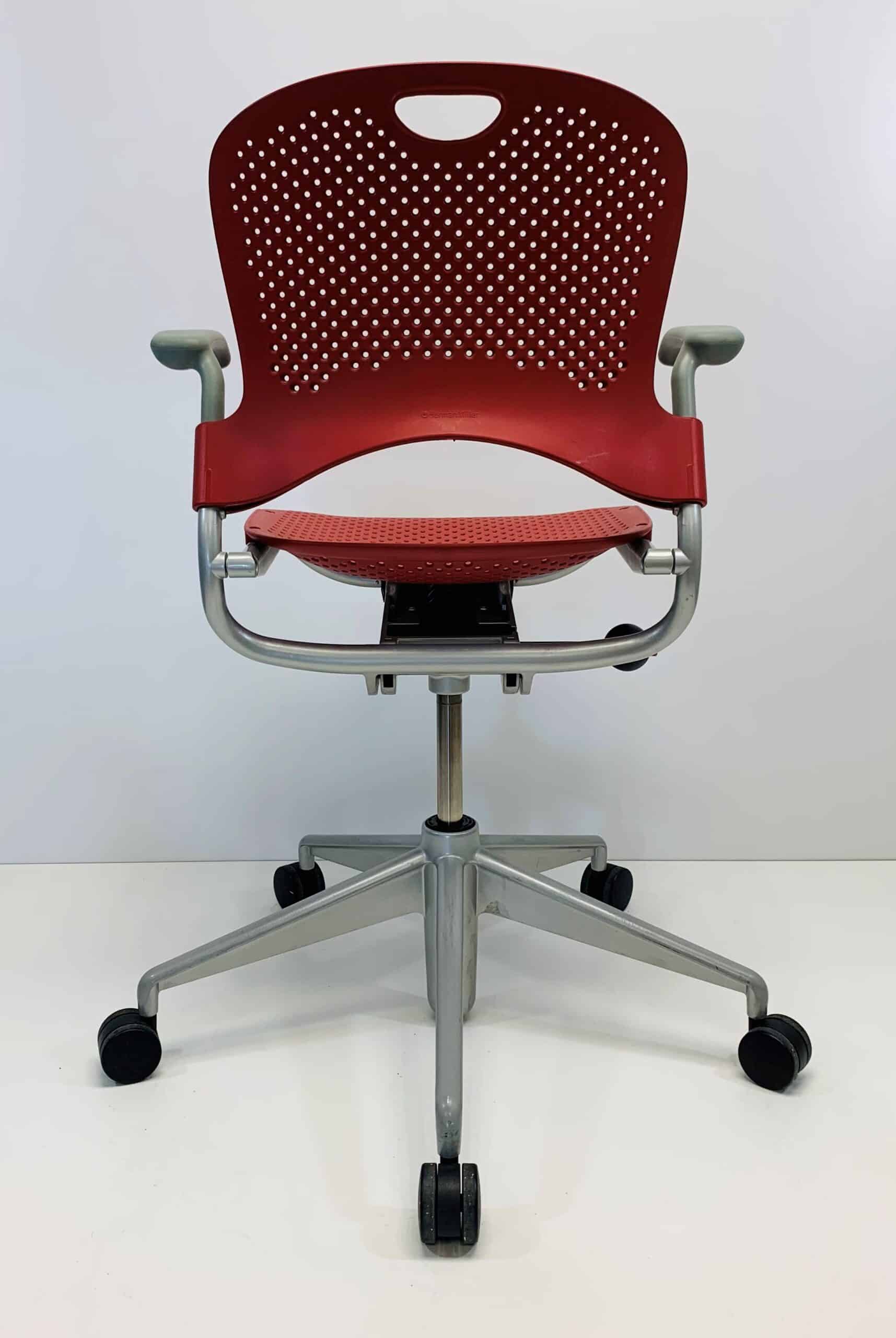 Bureaustoel Herman Miller Caper rood