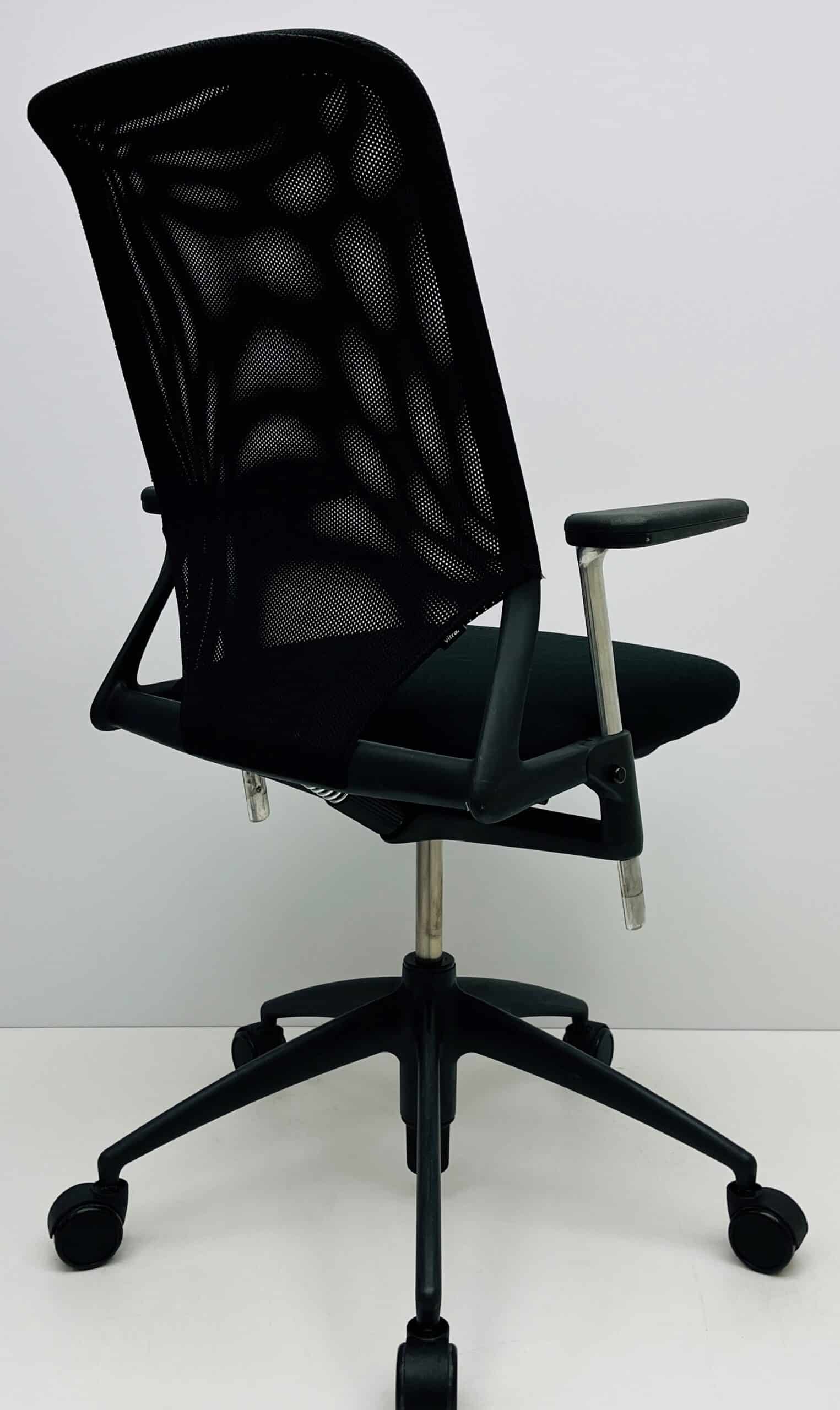 Bureaustoel Vitra Meda zwart