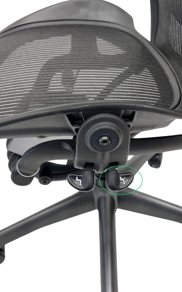 Herman Miller Aeron knop synchroon
