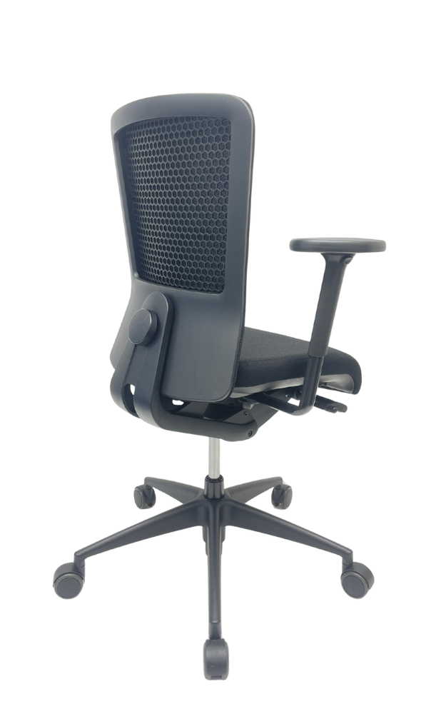 Bureaustoel Girsberger zwart 2D armpads