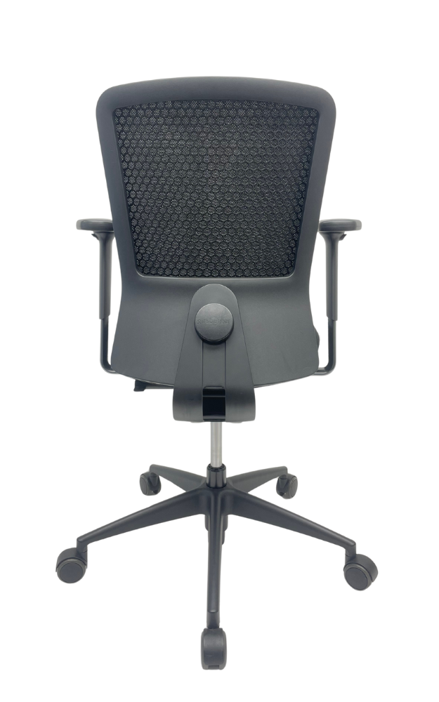 Bureaustoel Girsberger zwart 2D armpads