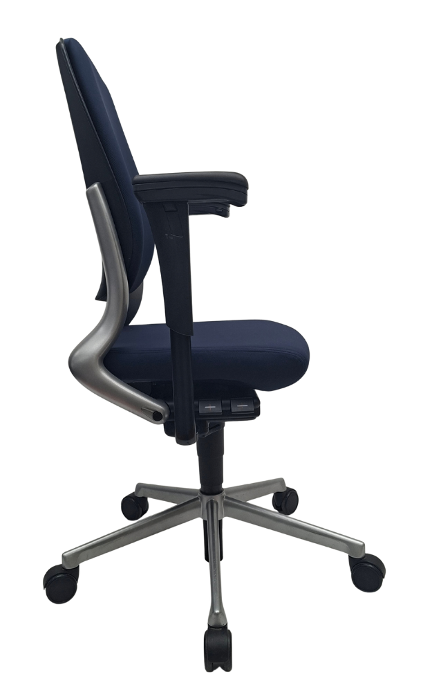 Refurbished Bureaustoel Ahrend 230 donkerblauw